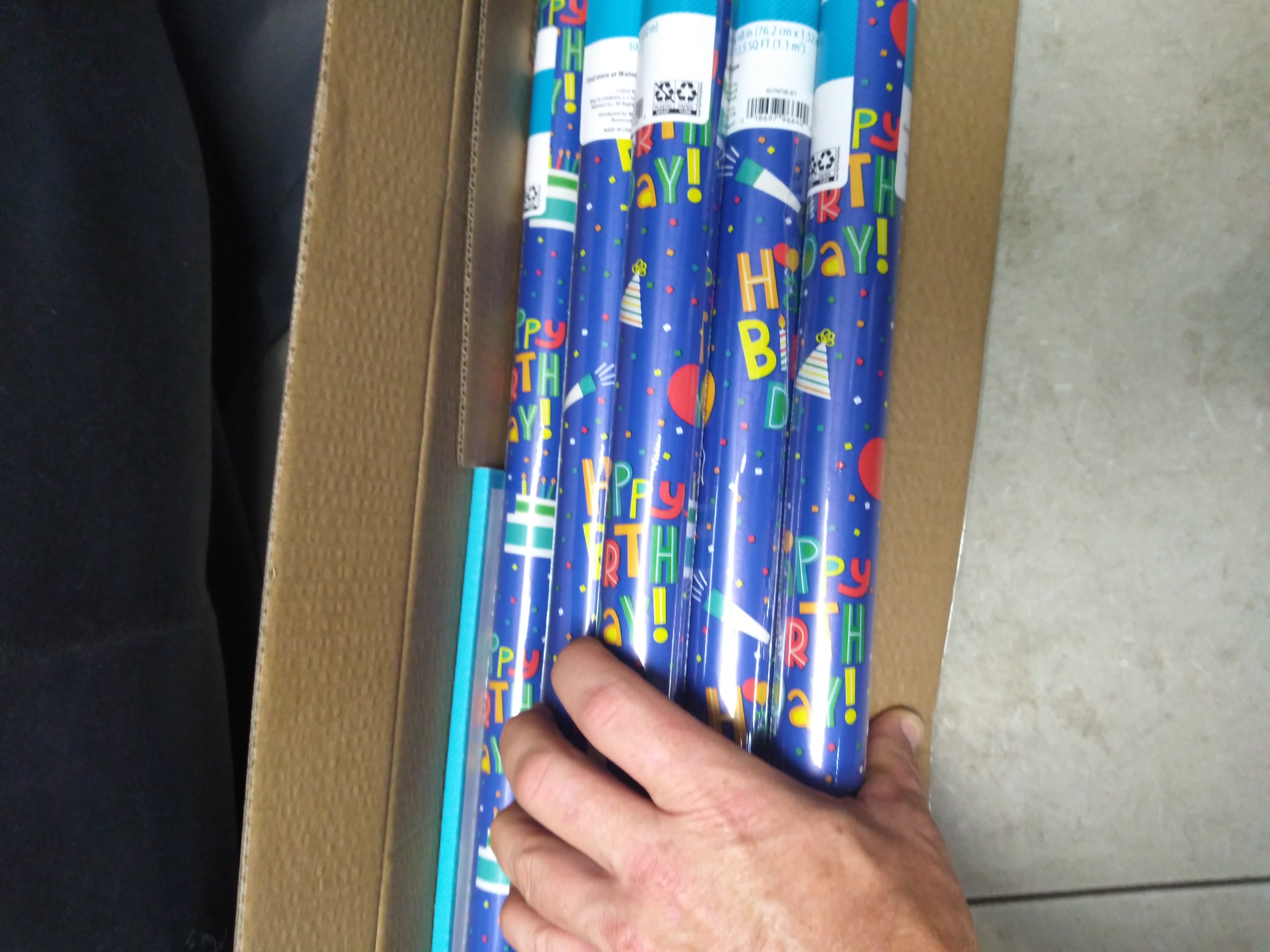 Happy Birthday Wrapping paper lot of 12