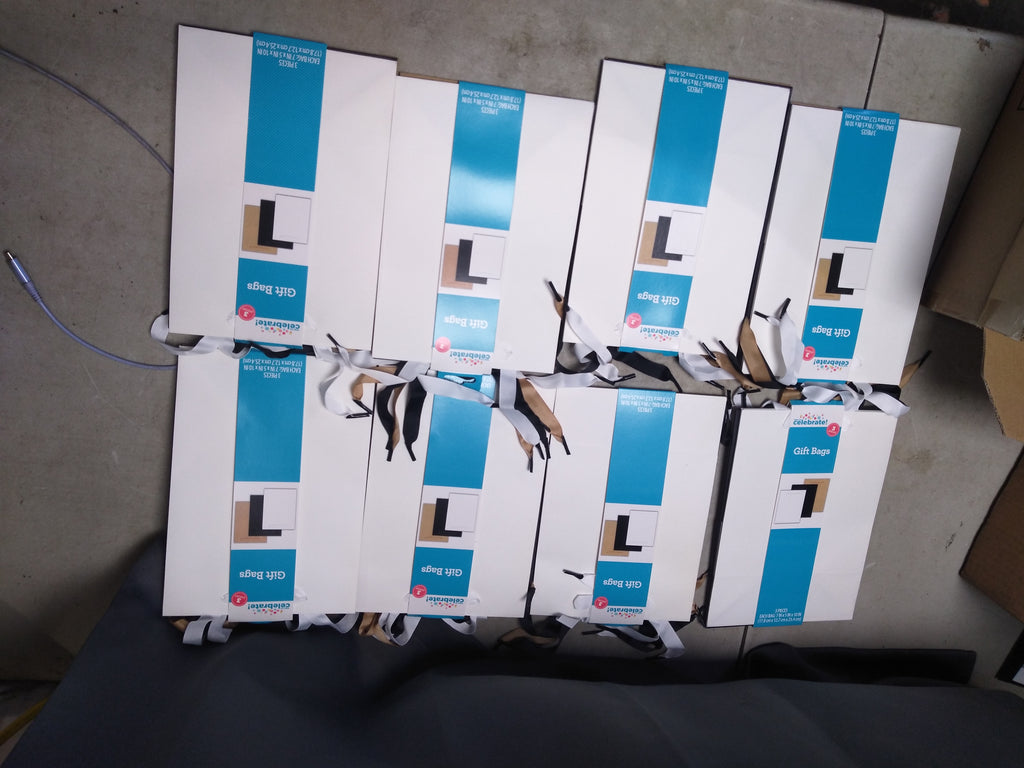 3 Pack of Gift Bags-8 sets in case-24 Bags in total
