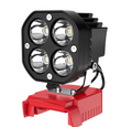 LED Work Light 18V Lithium Battery LOT OF 10